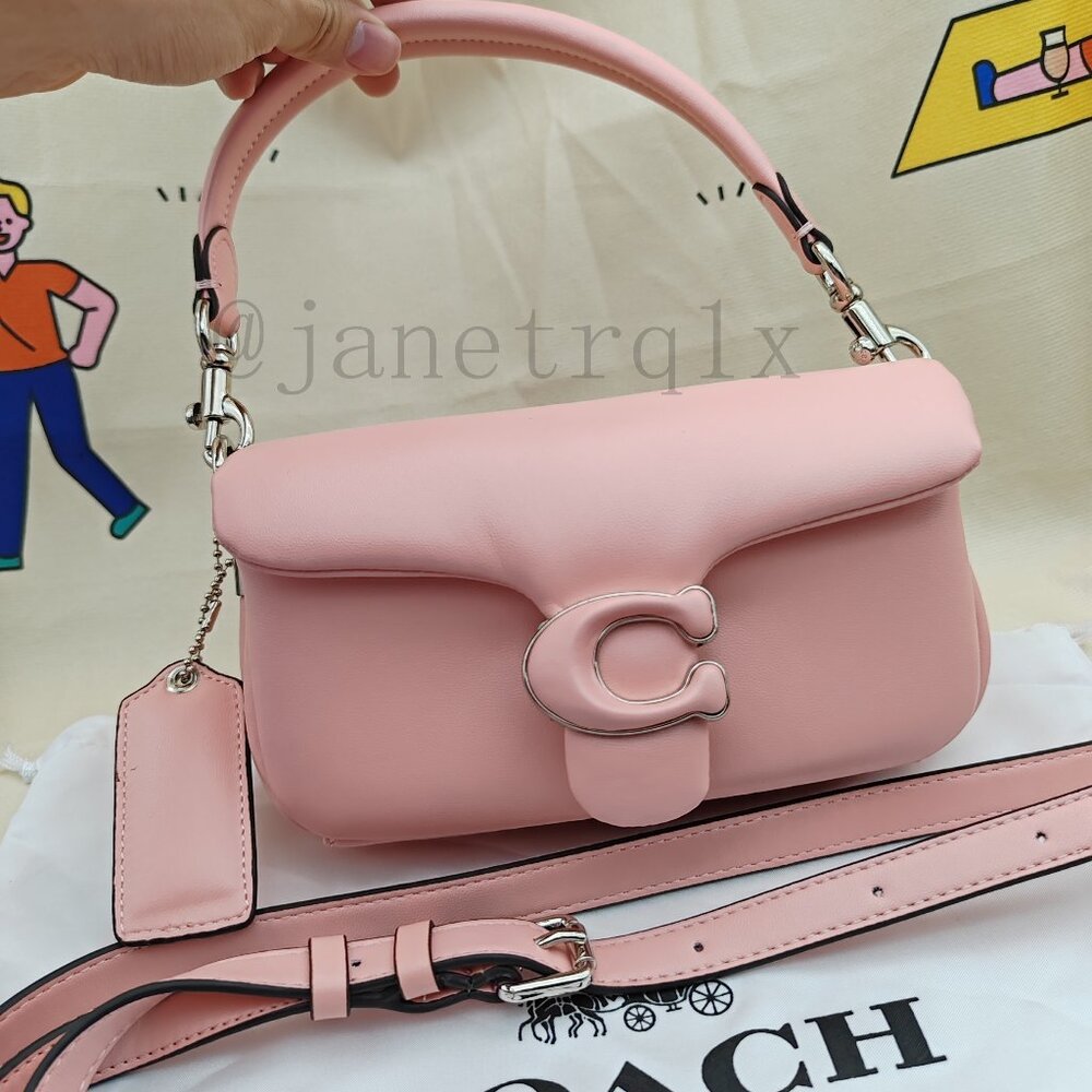 Coach Pillow Tabby Shoulder Bag 18 Pink